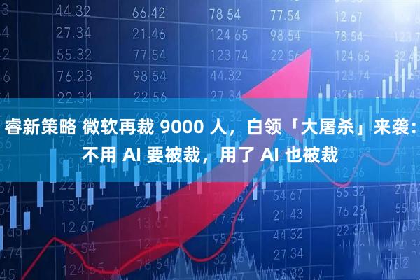 睿新策略 微软再裁 9000 人，白领「大屠杀」来袭：不用 AI 要被裁，用了 AI 也被裁