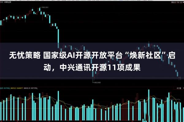 无忧策略 国家级AI开源开放平台“焕新社区”启动，中兴通讯开源11项成果
